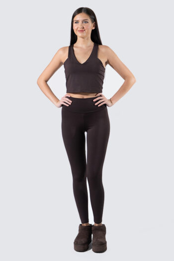 Brown leggings